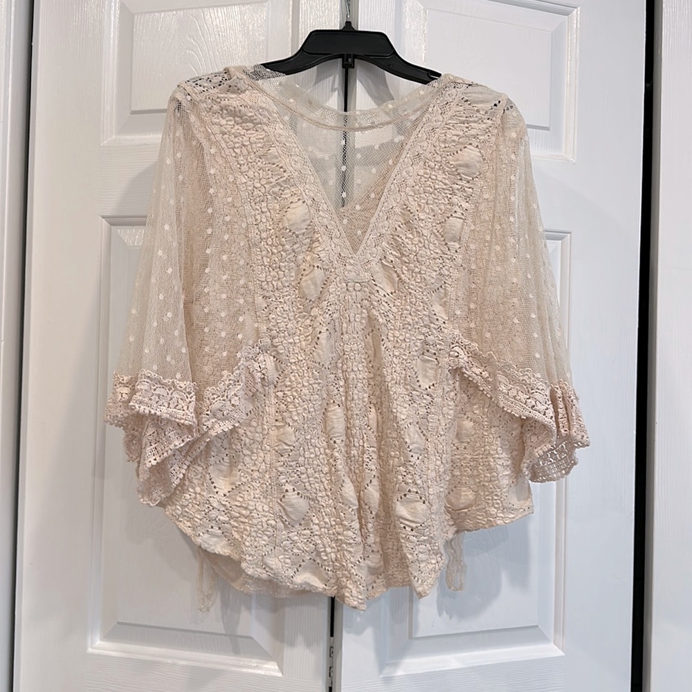 Free people crème top